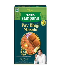 Tata Sampann Pav Bhaji Masala with Natural Oils, Crafted by Chef Sanjeev Kapoor, 100g X 3 PACK