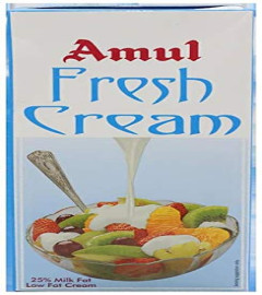 Amul Fresh Cream, 1000ml Free shipping worldwide