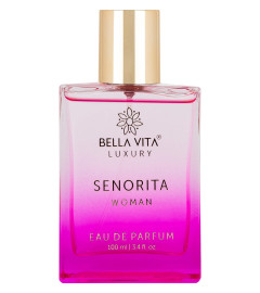 Bella Vita Luxury Senorita Eau De Parfum Perfume for Women with Yuzu, Lotus, Magnolia & Musk |Fresh & Fruity Long Lasting EDP Frgarance Scent