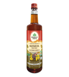 Organic India Organic Mustard Oil 1 L (Fs)