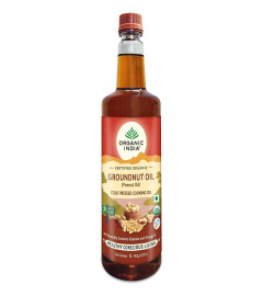 Organic India Organic Groundnut Oil 1000 ml (Fs)