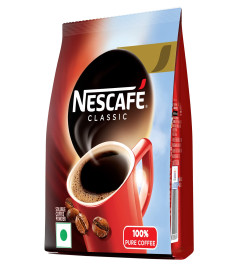 Nescafé Classic Instant Coffee Powder, 200 g Pouch | Instant Coffee Made with Robusta Beans