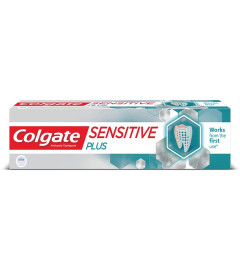 Colgate Sensitive Plus Sensitivity Relief Toothpaste, 70 g (pack of 2) free shipping