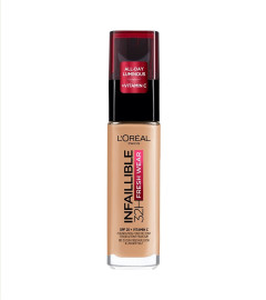 L'Oreal Paris Infallible 24H Fresh Wear Foundation, 250 Radiant Sand, 30 ml | free shipping