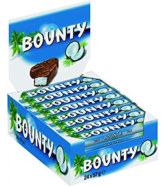 Bounty Chocolates - 24 Pcs Box Free shipping worldwide