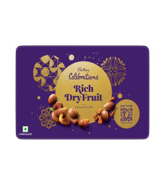 Cadbury Celebrations Rich Dry Fruit Collection Chocolate Gift Box, 177 g Free shipping world