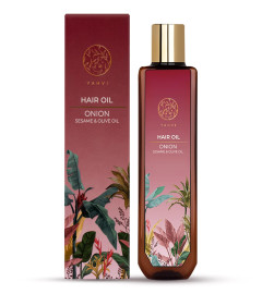 Yahvi Hair Oil Onion Enriched Sesame & Olive Oil | Anti Hair Fall Oil, Boosts Hair Growth | 200 ml
