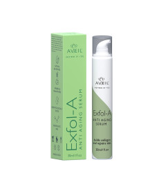AVEIL Exfol-A Anti Aging Face Serum With Collagen Building, Overnight Repair & Firming Formula 30ml