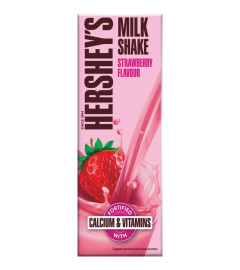Hershey's Milk Shake Strawberry ,200ml (Pack of 3) Free shipping worldwide