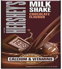 Hershey's Milk Shake Chocolate ,200ml(Pack of 3) Free shipping world