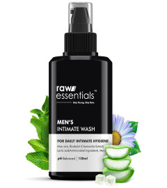Raw Essentials Intimate Wash for Men 150 ml (pack of 2) free shipping