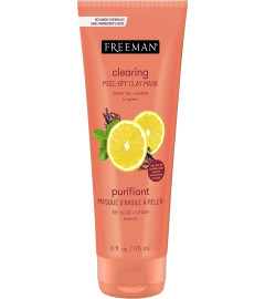 Freeman Clearing Peel-Off Clay Mask - Sweet Tea + Lemon, 175 ml | free shipping