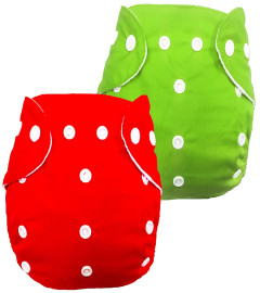 Babymoon (SET of 2) Cloth Diaper Cover Designer Premium Reusable, Adjustablesize
