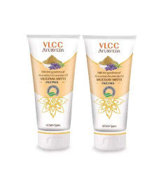 VLCC Multani Mitti Gesichtspackung 100 g (4er-Pack) kostenloser Versand