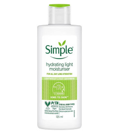 Loción hidratante ligera Simple Kind To Skin, 125 ml (paquete de 2)