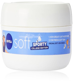 NIVEA Soft Sporty College Edition Feuchtigkeitscreme für Gesicht, Hand und Körper 300 ml (Kostenloser Versand)