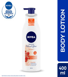 Nivea-Körperlotion Natürliches Glühen, Zellreparatur, SPF 15 & 50X Vitamin C 400 ml (Kostenloser Versand)