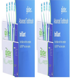 Amway Glister Advanced Zahnbürste für Erwachsene – Mehrfarbig (8er-Pack)