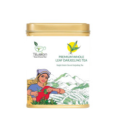 Tifusion Single Estate Premium Darjeeling-Tee mit ganzen Blättern 100 gm