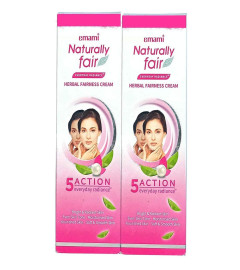 Emami Naturally Fair Fairness Cream 50 ml (2er-Pack) Kostenloser Versand