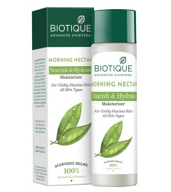 Biotique Morning Nectar Flawless Skin Moisturizer 190ml - free shipping