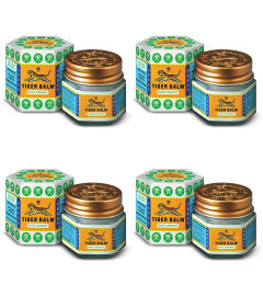 Tiger Balm White Ointment Ayurvedic Pain Relief Balm 21 ml ( Pack of 4 )