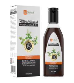 KRISHNA'S HERBAL & AYURVEDA Kesharogyam Ayurvedic Hair Oil - 100 ml