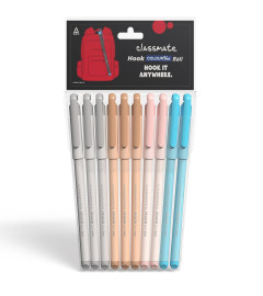Classmate Hook Ball Pen- Blue (Pack of 20)
