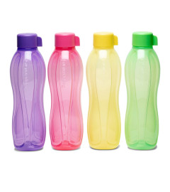 Tupperware Aquasafe Plastic Bottle 1000 ml (Set of 4)