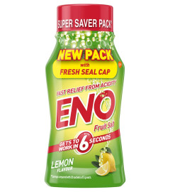 ENO Lemon Digestive Fruit Salt 100 gm Jar Pack