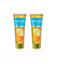 Everyuth Naturals Advanced Golden Glow Peel-off Mask, 50gm x 2 pack - free shipping