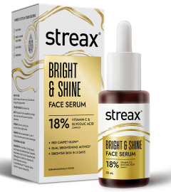 Streax Bright & Shine Face Serum 30 ml