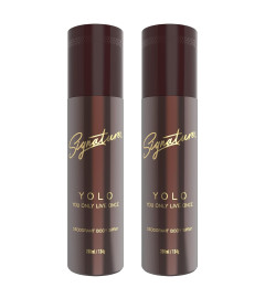 Signature Yolo Deodorant 200 ml (Pack of 2)