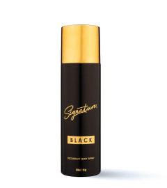 Signature Deodorant Body Spray - Black (200 ml)