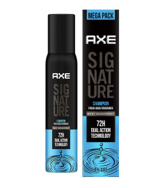 AXE Signature Champion Long Lasting No Gas Body Perfume For Men 200 ml (Pack of 2)