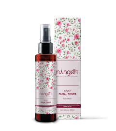 Ningen Rose water Facial Toner 200 ml - free shipping