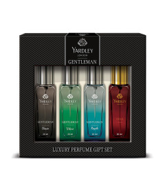 Yardley London Gentleman Luxury Perfume Gift Set 20 ml (Pack of 4)