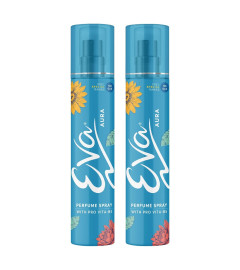 Eva Aura No Gas Perfume Spray 120 ml (Pack Of 2)
