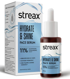 Streax Hydrate & Shine Face Serum 30 ml