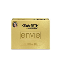 Keya Seth Aromatherapy, Envie Gold Facial Kit- White & Bright 23 gm - free shipping