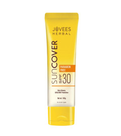Jovees Herbal Sandalwood Natural Sun Cover SPF 30 UVA/UVB 100g - free ship