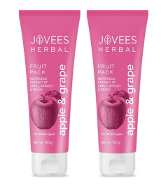 Jovees Herbal Apple & Grape Fruit Pack 120gm (pack of 2) free ship