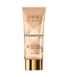 Jovees Herbal Silk Creamy Foundation Matte Finish With SPF 15