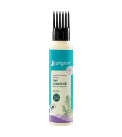 Pilgrim Spanish Rosemary & Biotin Hair Growth Oil 100 ml (Pack of 2)