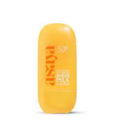 Asaya Sheer Milk Sunscreen SPF 50 PA++++ UVA + UVB 50ml - free shipping