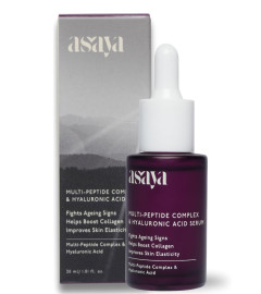 Asaya Multi Peptide Face Serum with Hyaluronic Acid 30ml - free shipping