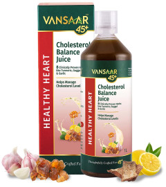 Vansaar 45+ Cholesterol Balance Juice, 1L - free ship