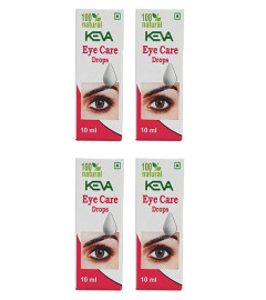 KEVA Eye Care Drops 10ml (Pack of 4) free shipping