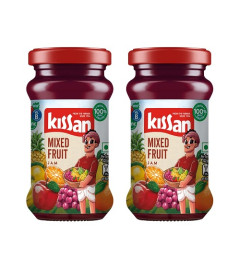 Kissan Mixed Fruit Jam 200gm (pack of 2) free ship