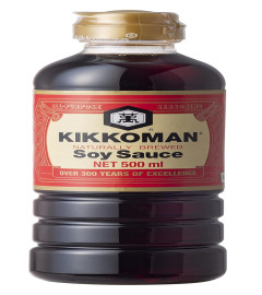 Kikkoman Naturally Brewed Soy Sauce 500ml - free shipping